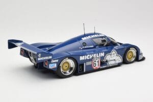 Sauber Mercedes C9 Michelin #61 J-L. Schlesser Winner ADAC Supersprint 1987 Minichamps 1:18 155873581 Metal - imaginea 2 din 6