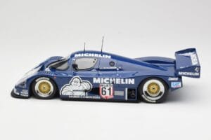 Sauber Mercedes C9 Michelin #61 J-L. Schlesser Winner ADAC Supersprint 1987 Minichamps 1:18 155873581 Metal - imaginea 3 din 6