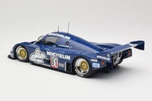 Sauber Mercedes C9 Michelin #61 J-L. Schlesser Winner ADAC Supersprint 1987 Minichamps 1:18 155873581 Metal - imaginea 5 din 6