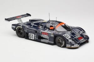 Sauber Mercedes C9 #61 M. Baldi / J. Weaver / J. Mass 24 Hours of Le Mans 1988 Minichamps 1:18 155883561 Metal - imaginea 4 din 6