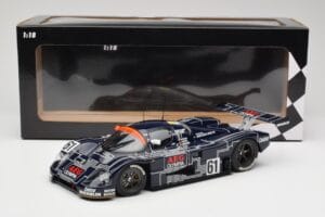 Sauber Mercedes C9 #61 M. Baldi / J. Weaver / J. Mass 24 Hours of Le Mans 1988 Minichamps 1:18 155883561 Metal - imaginea 6 din 6
