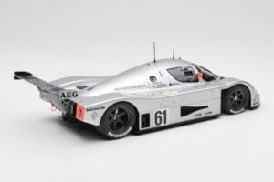 Sauber Mercedes C9 #61 M. Baldi / K. Acheson / G. Brancatelli 2nd Place 24 Hours of Le Mans 1989 Minichamps 1:18 155893561 Me - imaginea 2 din 6