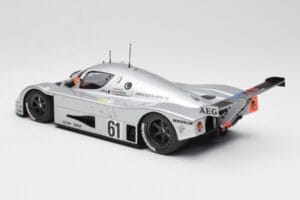 Sauber Mercedes C9 #61 M. Baldi / K. Acheson / G. Brancatelli 2nd Place 24 Hours of Le Mans 1989 Minichamps 1:18 155893561 Me - imaginea 5 din 6