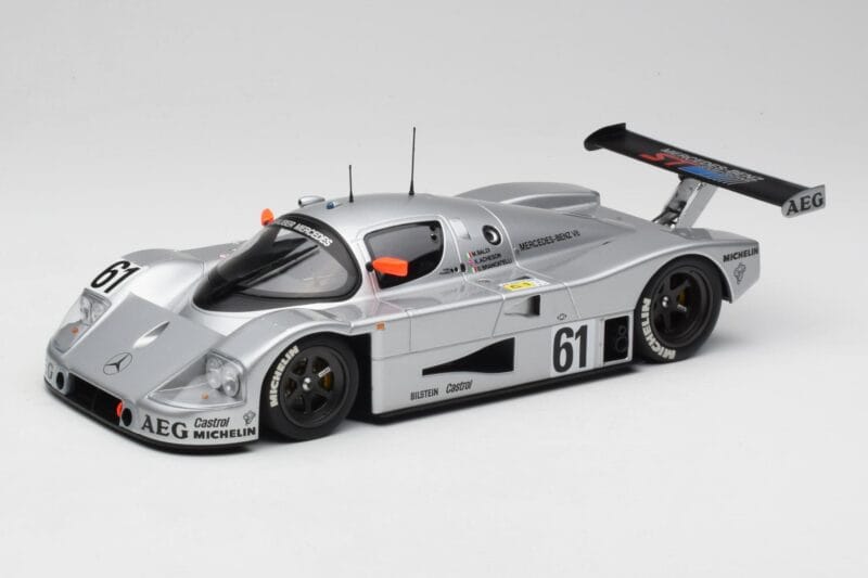 Sauber Mercedes C9 #61 M. Baldi / K. Acheson / G. Brancatelli 2nd Place 24 Hours of Le Mans 1989 Minichamps 1:18 155893561 Me