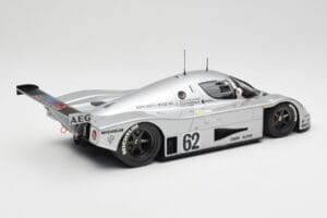 Sauber Mercedes C9 #62 J. Schlesser / J-P. Jabouille / A. Cudini 5th Place 24 Hours of Le Mans 1989 Minichamps 1:18 155893562 - imaginea 2 din 6