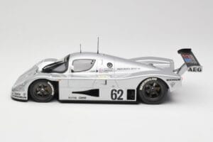 Sauber Mercedes C9 #62 J. Schlesser / J-P. Jabouille / A. Cudini 5th Place 24 Hours of Le Mans 1989 Minichamps 1:18 155893562 - imaginea 3 din 6