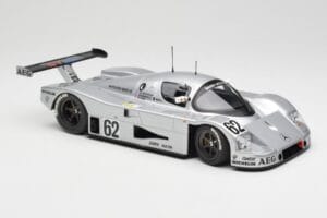Sauber Mercedes C9 #62 J. Schlesser / J-P. Jabouille / A. Cudini 5th Place 24 Hours of Le Mans 1989 Minichamps 1:18 155893562 - imaginea 4 din 6