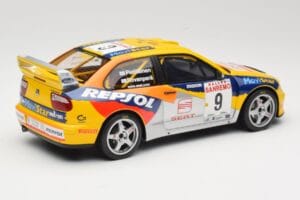 SEAT Cordoba WRC Evo 2 #9 H. Rovanpera / R. Pietilainen Rally San Remo 1999 Otto 1:18 OT483 Rășină - imaginea 2 din 6