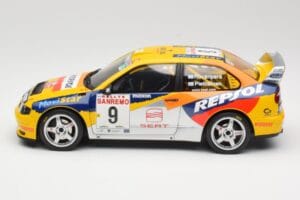 SEAT Cordoba WRC Evo 2 #9 H. Rovanpera / R. Pietilainen Rally San Remo 1999 Otto 1:18 OT483 Rășină - imaginea 3 din 6