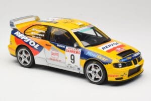 SEAT Cordoba WRC Evo 2 #9 H. Rovanpera / R. Pietilainen Rally San Remo 1999 Otto 1:18 OT483 Rășină - imaginea 4 din 6