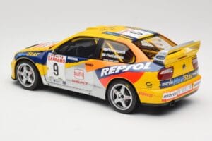 SEAT Cordoba WRC Evo 2 #9 H. Rovanpera / R. Pietilainen Rally San Remo 1999 Otto 1:18 OT483 Rășină - imaginea 5 din 6