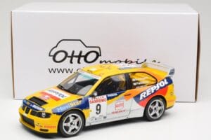 SEAT Cordoba WRC Evo 2 #9 H. Rovanpera / R. Pietilainen Rally San Remo 1999 Otto 1:18 OT483 Rășină - imaginea 6 din 6