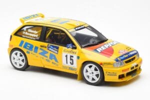 SEAT Ibiza Kit Car Evo 2 #15 H. Rovanpera / R. Pietilanen Rally Monte Carlo 1998 Otto 1:18 OT445 Rășină - imaginea 4 din 6