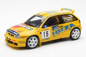 SEAT Ibiza Kit Car Evo 2 #15 H. Rovanpera / R. Pietilanen Rally Monte Carlo 1998 Otto 1:18 OT445 Rășină