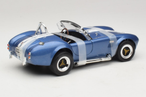 Shelby Cobra 427 S/C Albastru Dungă Albă Road Signature 1:18 92058-P2 Metal - imaginea 2 din 6