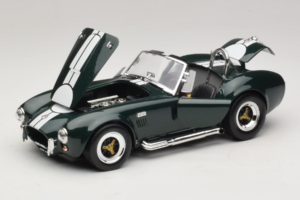 Shelby Cobra 427 S/C Verde Închis Dungi Albe Road Signature 1:18 92058-P1 Metal - imaginea 2 din 8