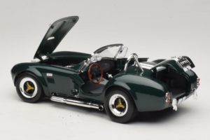 Shelby Cobra 427 S/C Verde Închis Dungi Albe Road Signature 1:18 92058-P1 Metal - imaginea 5 din 8