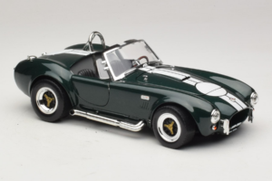 Shelby Cobra 427 S/C Verde Închis Dungi Albe Road Signature 1:18 92058-P1 Metal - imaginea 6 din 8