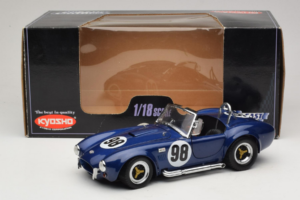 Shelby Cobra 427 S/C #98 Albastru Kyosho 1:18 8838 Metal - imaginea 8 din 8