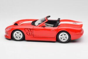 Shelby Series 1 Cabriolet Roșu Bburago 1:18 3353 Metal - imaginea 4 din 8