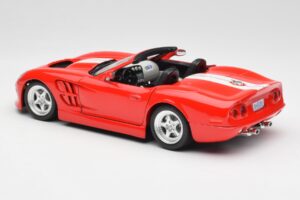 Shelby Series 1 Cabriolet Roșu Bburago 1:18 3353 Metal - imaginea 7 din 8
