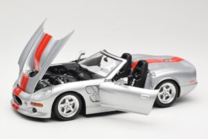 Shelby Series 1 Argintiu Bburago 1:18 3323 Metal - imaginea 2 din 8