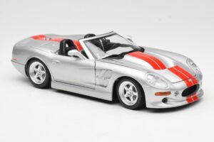 Shelby Series 1 Argintiu Bburago 1:18 3323 Metal - imaginea 6 din 8