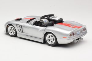 Shelby Series 1 Argintiu Bburago 1:18 3323 Metal - imaginea 7 din 8