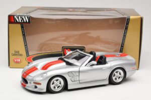 Shelby Series 1 Argintiu Bburago 1:18 3323 Metal - imaginea 8 din 8