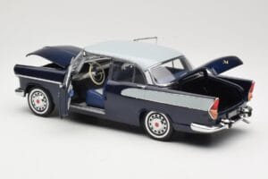 Simca Beaulieu 1 Albastru Norev 1:18 185731 Metal - imaginea 5 din 8