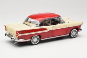 Simca Chambord Roșu & Ivoriu Norev 1:18 185721 Metal - imaginea 3 din 8