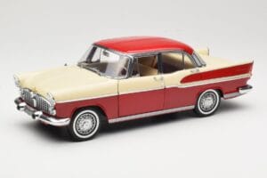 Simca Chambord Roșu & Ivoriu Norev 1:18 185721 Metal