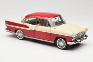 Simca Chambord Roșu & Ivoriu Norev 1:18 185721 Metal - imaginea 6 din 8