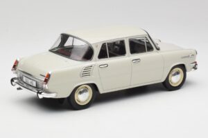 Skoda 1000 MB Gri & Alb MCG 1:18 MCG18275 Metal - imaginea 2 din 6