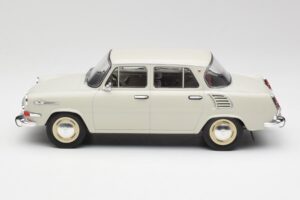Skoda 1000 MB Gri & Alb MCG 1:18 MCG18275 Metal - imaginea 3 din 6