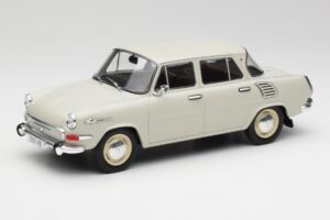 Skoda 1000 MB Gri & Alb MCG 1:18 MCG18275 Metal