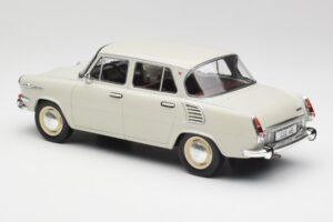 Skoda 1000 MB Gri & Alb MCG 1:18 MCG18275 Metal - imaginea 5 din 6