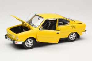 Skoda 110R Coupe Galben Abrex 1:18 118ABS-707GK Metal - imaginea 2 din 8