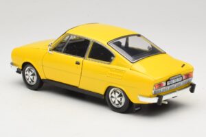 Skoda 110R Coupe Galben Abrex 1:18 118ABS-707GK Metal - imaginea 7 din 8