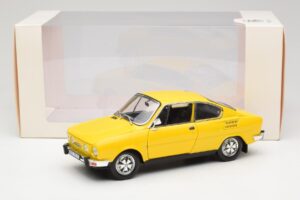 Skoda 110R Coupe Galben Abrex 1:18 118ABS-707GK Metal - imaginea 8 din 8
