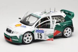 Skoda Fabia WRC #15 T. Gardemeister / P. Lukander WRC 1999 Solido 1:18 90457 Metal - imaginea 2 din 8