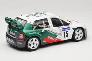 Skoda Fabia WRC #15 T. Gardemeister / P. Lukander WRC 1999 Solido 1:18 90457 Metal - imaginea 3 din 8