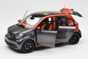 Smart Forfour W453 Lava Portocaliu Grafit Gri Norev 1:18 B66960298 Metal - imaginea 2 din 8