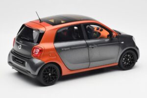 Smart Forfour W453 Lava Portocaliu Grafit Gri Norev 1:18 B66960298 Metal - imaginea 3 din 8