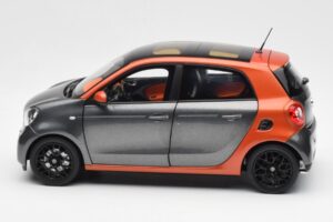 Smart Forfour W453 Lava Portocaliu Grafit Gri Norev 1:18 B66960298 Metal - imaginea 4 din 8