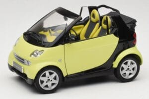 Smart Fortwo 450 Cabrio Galben Minichamps 1:18 0012889V001C49Q00 Metal