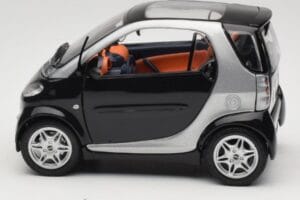 Smart Fortwo Negru Kyosho 1:18 0004830V000C08Q00 Metal - imaginea 4 din 8