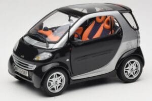 Smart Fortwo Negru Kyosho 1:18 0004830V000C08Q00 Metal