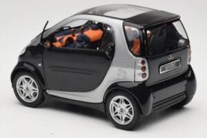 Smart Fortwo Negru Kyosho 1:18 0004830V000C08Q00 Metal - imaginea 7 din 8