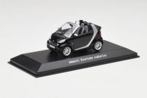 Smart Fortwo Cabrio Negru Adânc Minichamps 1:43 Q0022561V001C18Q00 Metal - imaginea 2 din 4